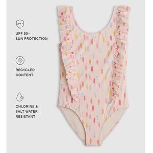 Ruffle One Piece Swimsuit